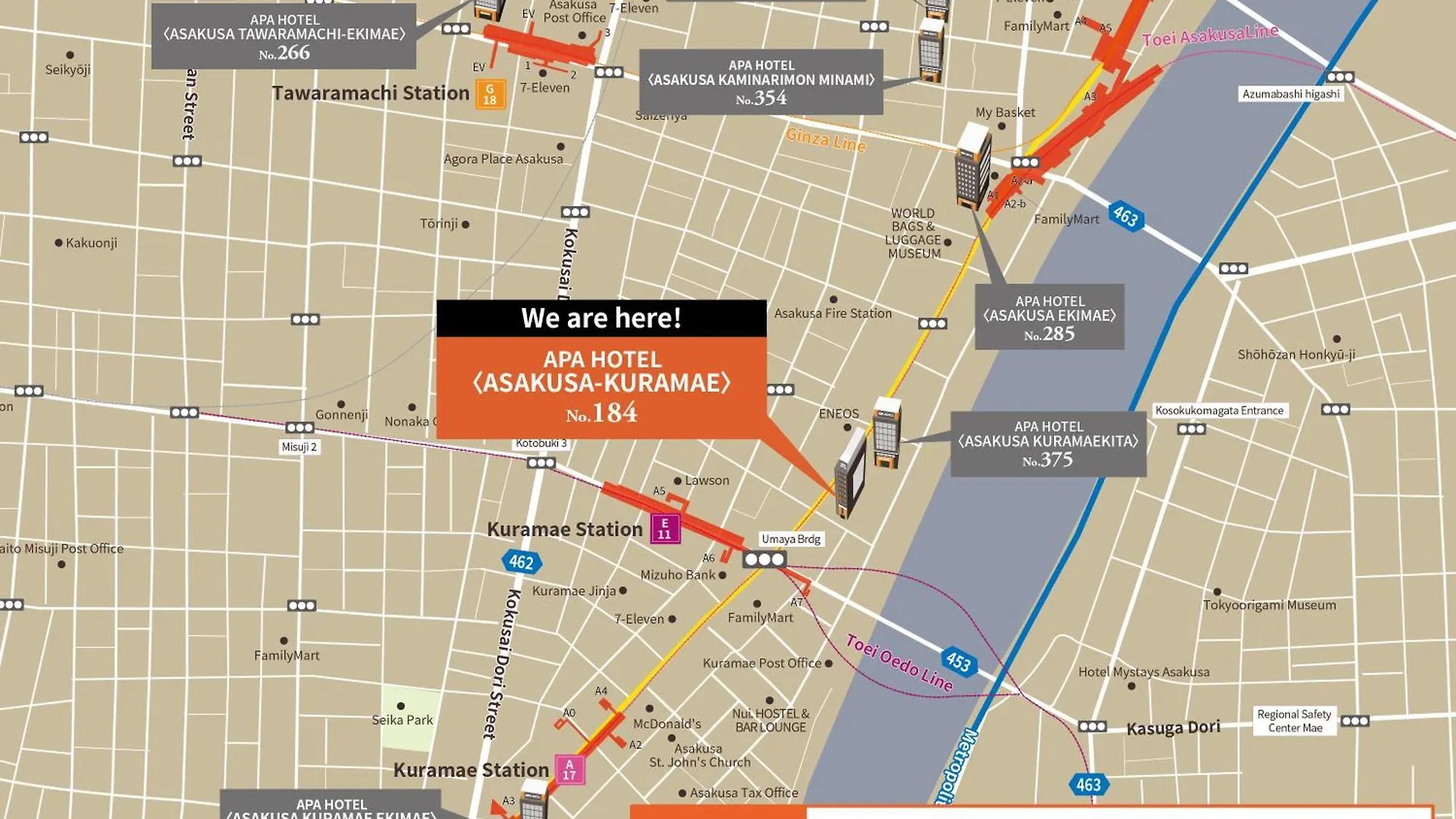 Apa Hotel Asakusa Kuramae Tokyo